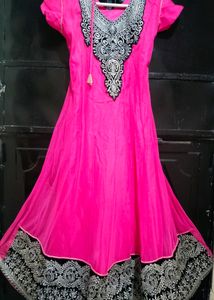 Anarkali Three Piece