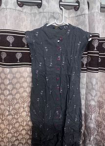 Casual Button-Down Dress