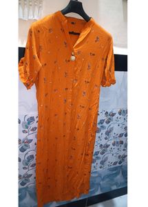 Full Cotton Open Kurti For Womens