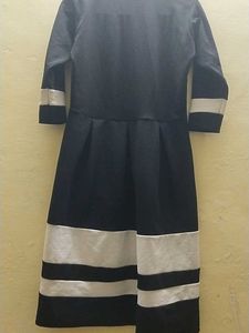 Girls' Black &amp; White Dress