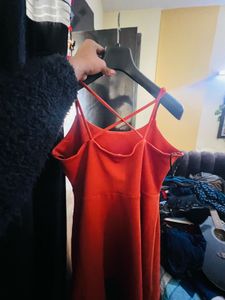 Coral Mini Dress