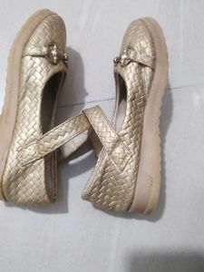 Girls Gold Shoes