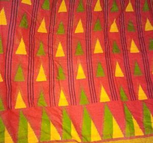 Geometric Print Saree