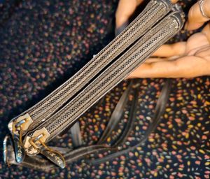 Vintage Black Crossbody Bag