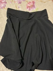 Cute Little Black Skirt (Elastic S-M)