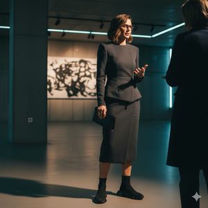 🖤LUXURY STEALTH: &#34;The Urban Nomad&#34; Sock Boots ✨