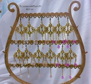 Handmade Earrings Ethereal Sun Princess's Treasure