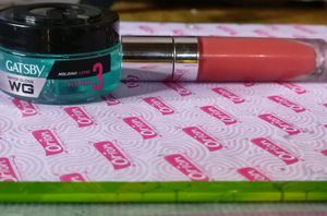Combo Of Nude Matte Lip GLOSS and GATSBY water GLOSS(Holding Level Hard) {30g}