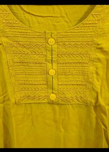 Mustard Coloured Kurti