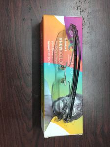 Lenskart VC Unisex Specs Rimless Zero Power