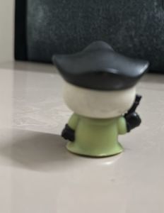 Pirate Panda Toy Figure old from gems ball