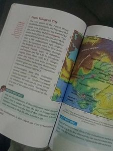 CLASS 6 SST + Hindi Malhar Textbooks