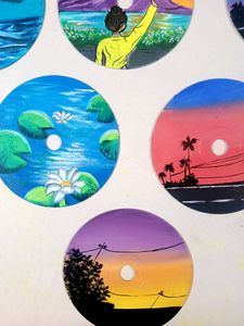 Aesthetic CD Paintings