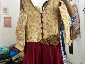 Ethnic Gown Dress For 13 To 15 Years Old