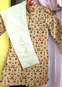 New Kids Sherwani With Bottom