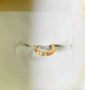 pure gold nose pin