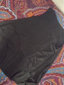 Sleeveless Black Top