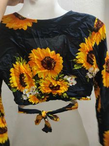 Wrap Around Crop Top