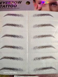 Eyebrow Tattoo Stickers