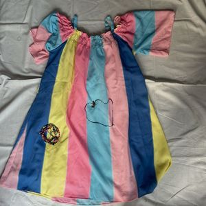 Colorful Girls&#39; Dress