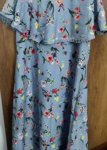Floral Print Midi Dress