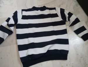 Striped Knit Sweater