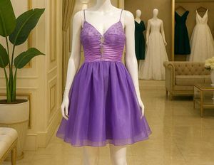 Purple Party Dress