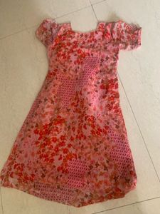 Floral Pink Dress