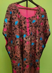 Maya Linen Cotton Kaftan New With Tags