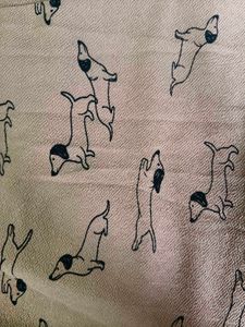 Cute Dog Print Dress