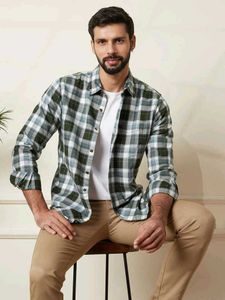 Men Check Shirt