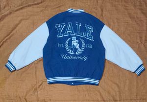 YALE University Quilted Varsity (Oversized Fit)