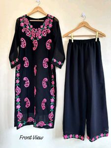 Its New Piece Of Black Kurti With Plazo