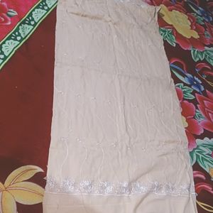 Full Chikankari Dupatta