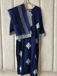 Blue Kurta Set