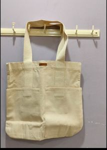 Harry Kritz Vertical Stylish 5 Pocket Tote Bag