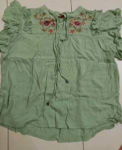 Embroidered Top