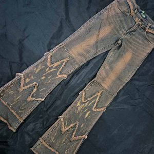 Low Waist Y2K Denim Vintage /Retro Bootcut