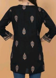 Black Short Kurti