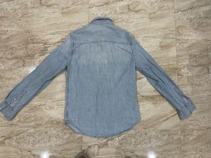 Denim Long Sleeve Shirt