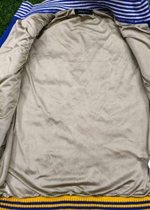 Stylish Blue Sleeveless Jacket