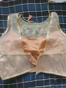 Netted Designer Blouse Adjustable Till 34inches