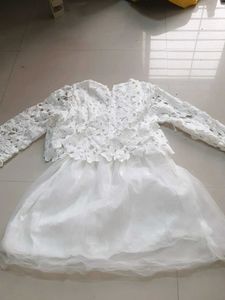 Cute White Lace Dress