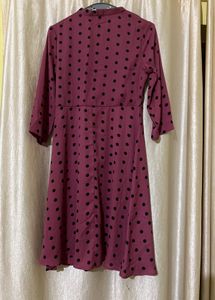 Polka Dot Midi Dress
