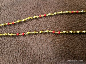 Long Gold Plated Chain
