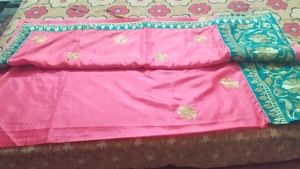 Party Wear Saree With Stritched Blouse