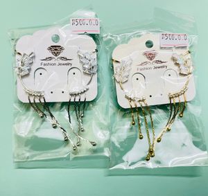 Ear-cuffs - Silver / Golden Colour