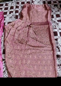 Ladies Silk Salwar Suit With Dupatta