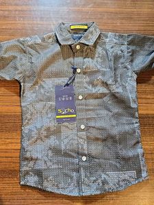 Stylish Boy's Button-Down Shirt