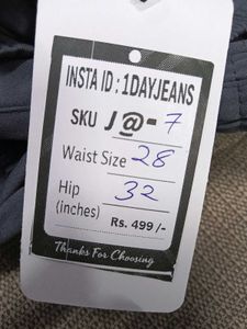 J@07 Size-28 (Sale) Latest Ladies high waist Jeans